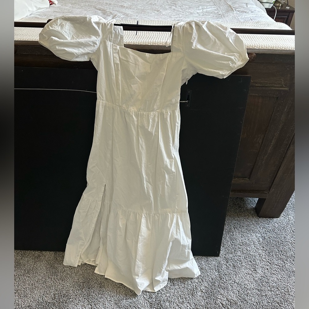 Astr Ivory Midi Dress